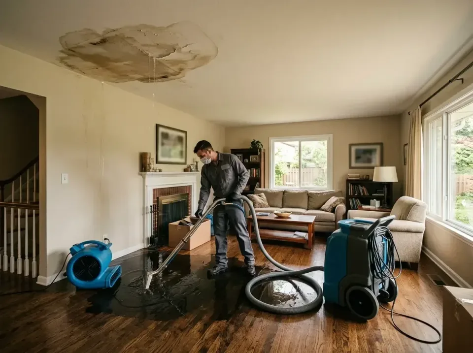 attic-pipe-burst-ceiling-drip-008 — frequently asked questions, Water Damage Restoration & Carpet Care in Williamsburg, OH
